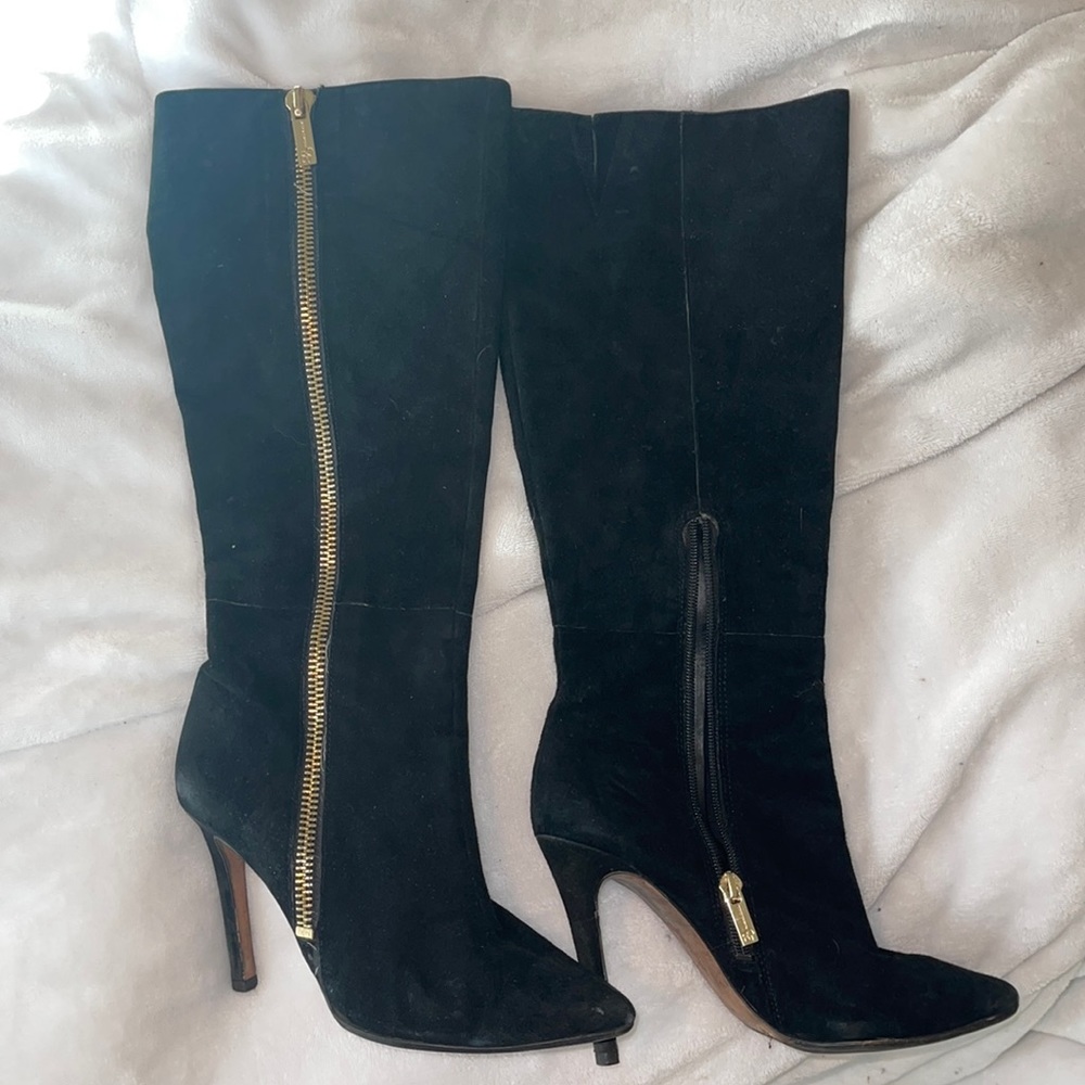 Jessica Simpson size 7 black suede boots